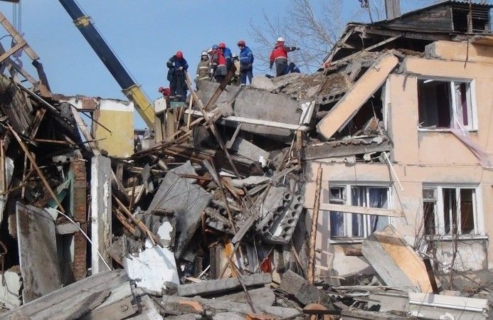На месте сокрушительного взрыва газа в поселке Конезаводский под Омском построили новый дом