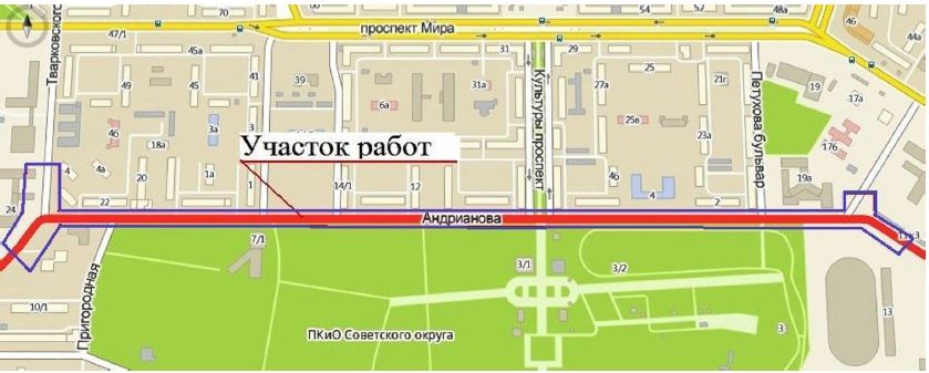 Омские власти за 104 миллиона реконструируют улицу Андрианова и проложат там велодорожку Омские власти за 104 миллиона реконструируют улицу Андрианова и проложат там велодорожку