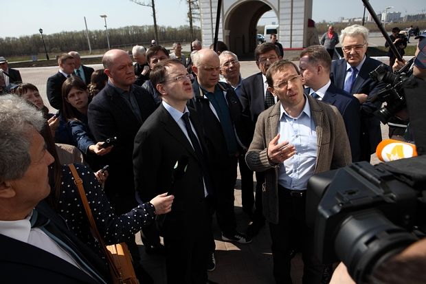 Вячеслав Двораковский подвел итоги визита министра культуры РФ в Омскую крепость Вячеслав Двораковский подвел итоги визита министра культуры РФ в Омскую крепость