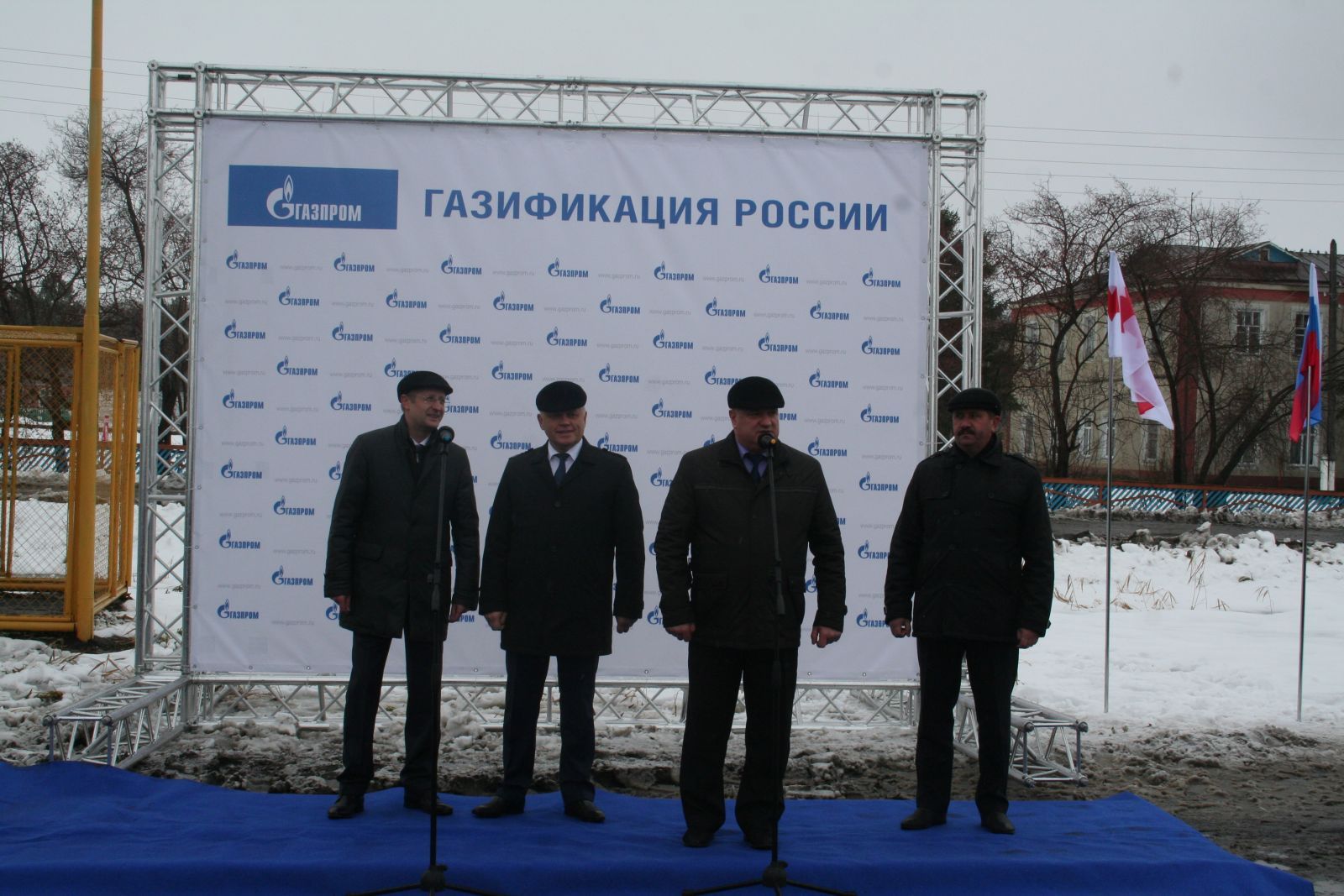 Природный газ пришел в девять сёл Москаленского района Природный газ пришел в девять сёл Москаленского района