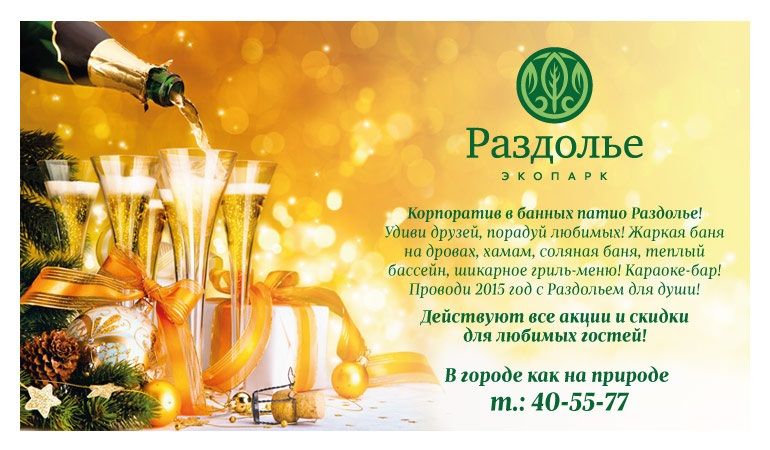 Отдых в Раздолье - истинный новогодний подарок Отдых в Раздолье - истинный новогодний подарок