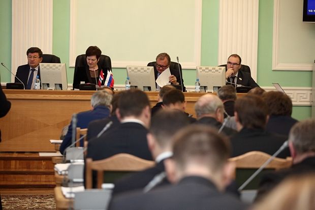 Галина Горст, председатель Омского городского Совета Галина Горст, председатель Омского городского Совета