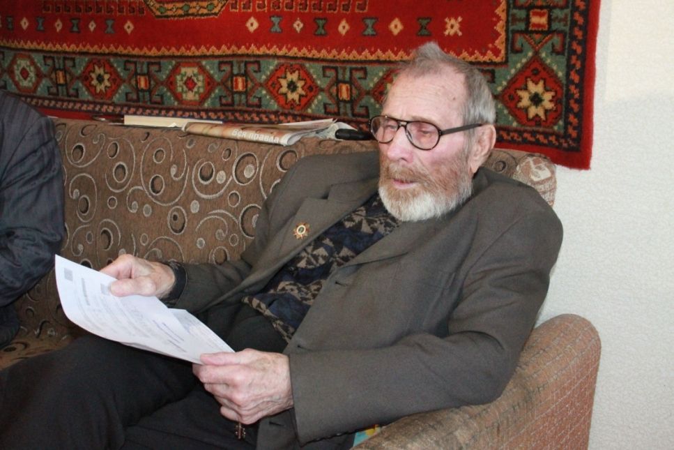Петр Меркулов, ветеран Великой Отечественной войны Петр Меркулов, ветеран Великой Отечественной войны