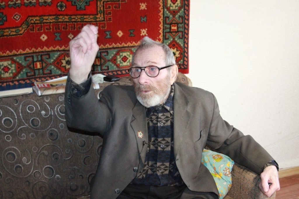 Петр Меркулов, ветеран Великой Отечественной войны Петр Меркулов, ветеран Великой Отечественной войны