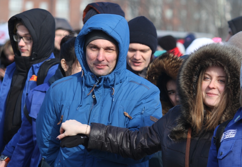 Пять лет наш. В Омске встретили «Крымскую весну»: фото Пять лет наш. В Омске встретили «Крымскую весну»: фото