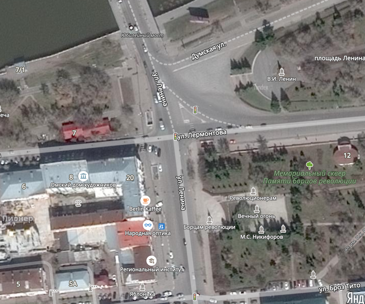 Пробки в Омске Пробки в Омске