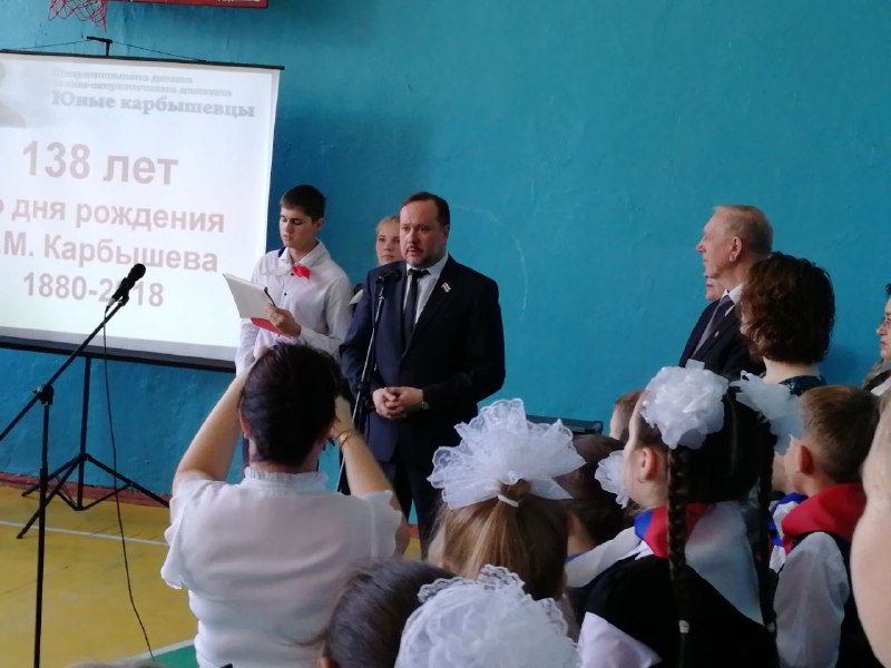 Депутат Карымов принял участие в митинге ко Дню памяти Дмитрия Карбышева Депутат Карымов принял участие в митинге ко Дню памяти Дмитрия Карбышева