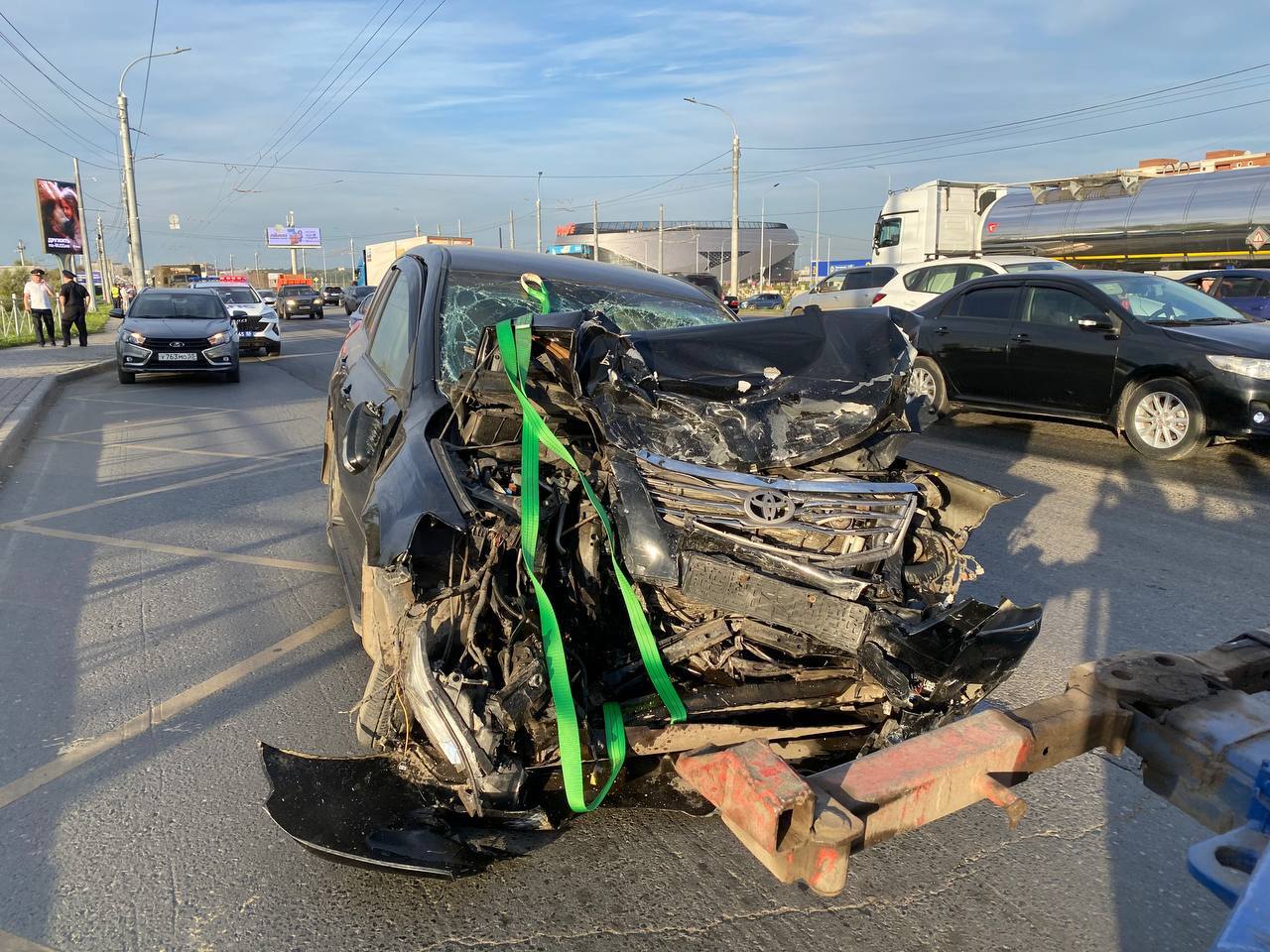 Шесть человек пострадали в жестком ДТП с автобусом в Омске Шесть человек пострадали в жестком ДТП с автобусом в Омске