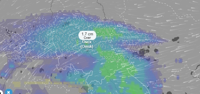 Снегопад в Омской области усилится и закончится нескоро Снегопад в Омской области усилится и закончится нескоро