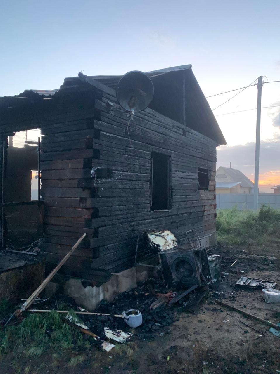 Пожар под Омском Пожар под Омском