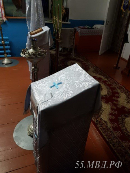 В Омской области обворовали сельский храм В Омской области обворовали сельский храм