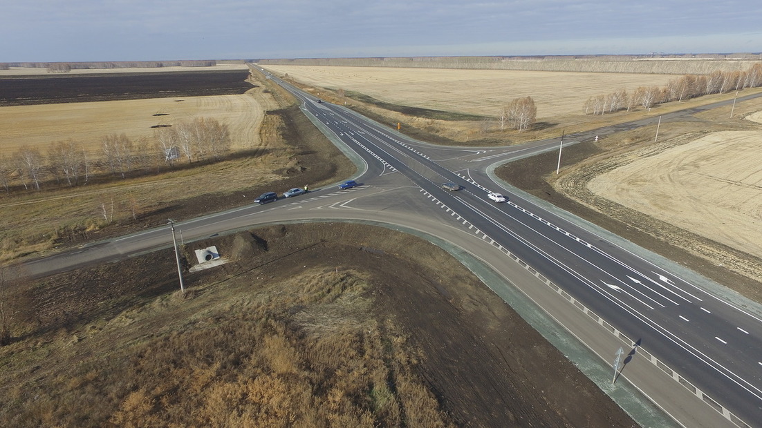 На федеральной трассе под Омском завершили ремонт На федеральной трассе под Омском завершили ремонт