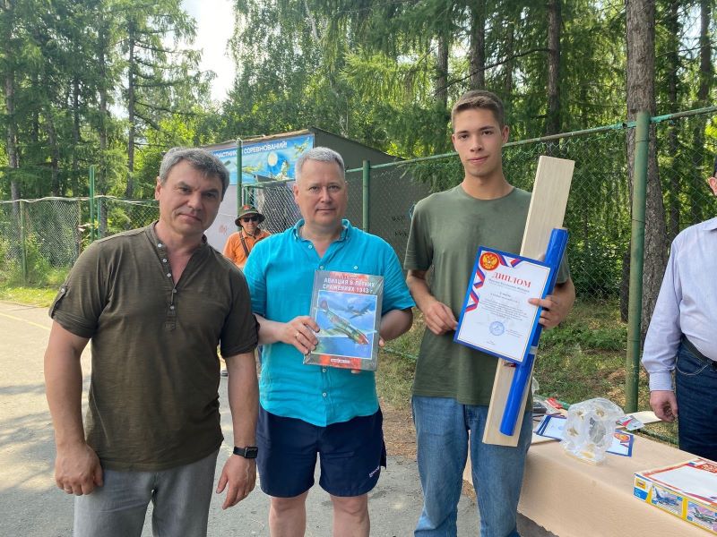 В Омске прошли соревнования по авиамодельному спорту