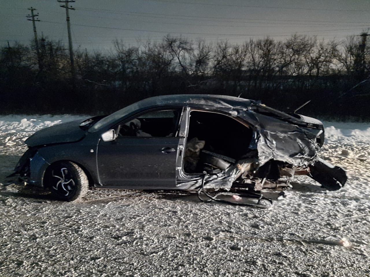 Предполагаемая виновница ДТП с полицейскими на омской трассе впала в кому Предполагаемая виновница ДТП с полицейскими на омской трассе впала в кому