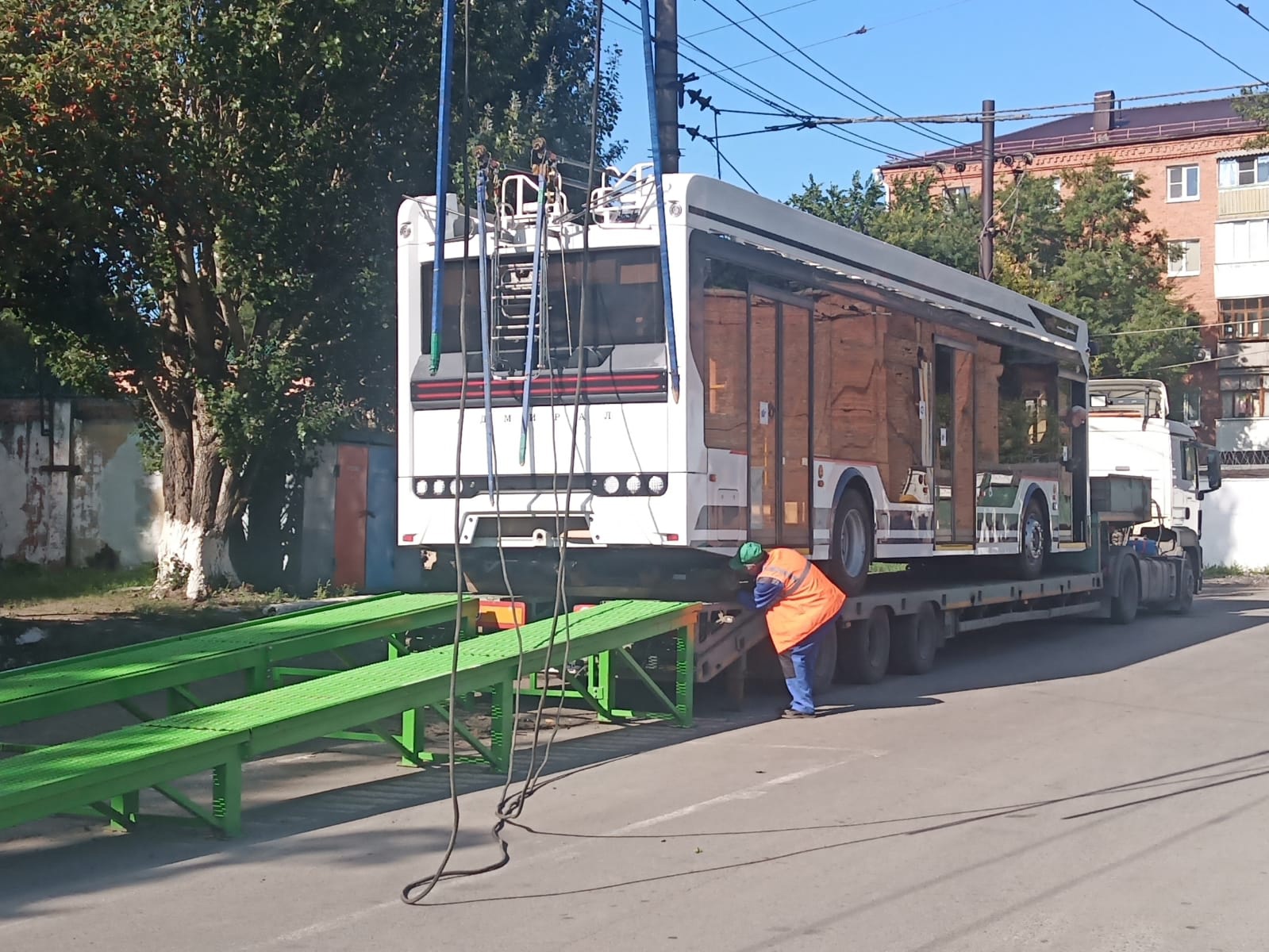 Первые пять «Адмиралов» для нужд жителей Левобережья прибыли в Омск