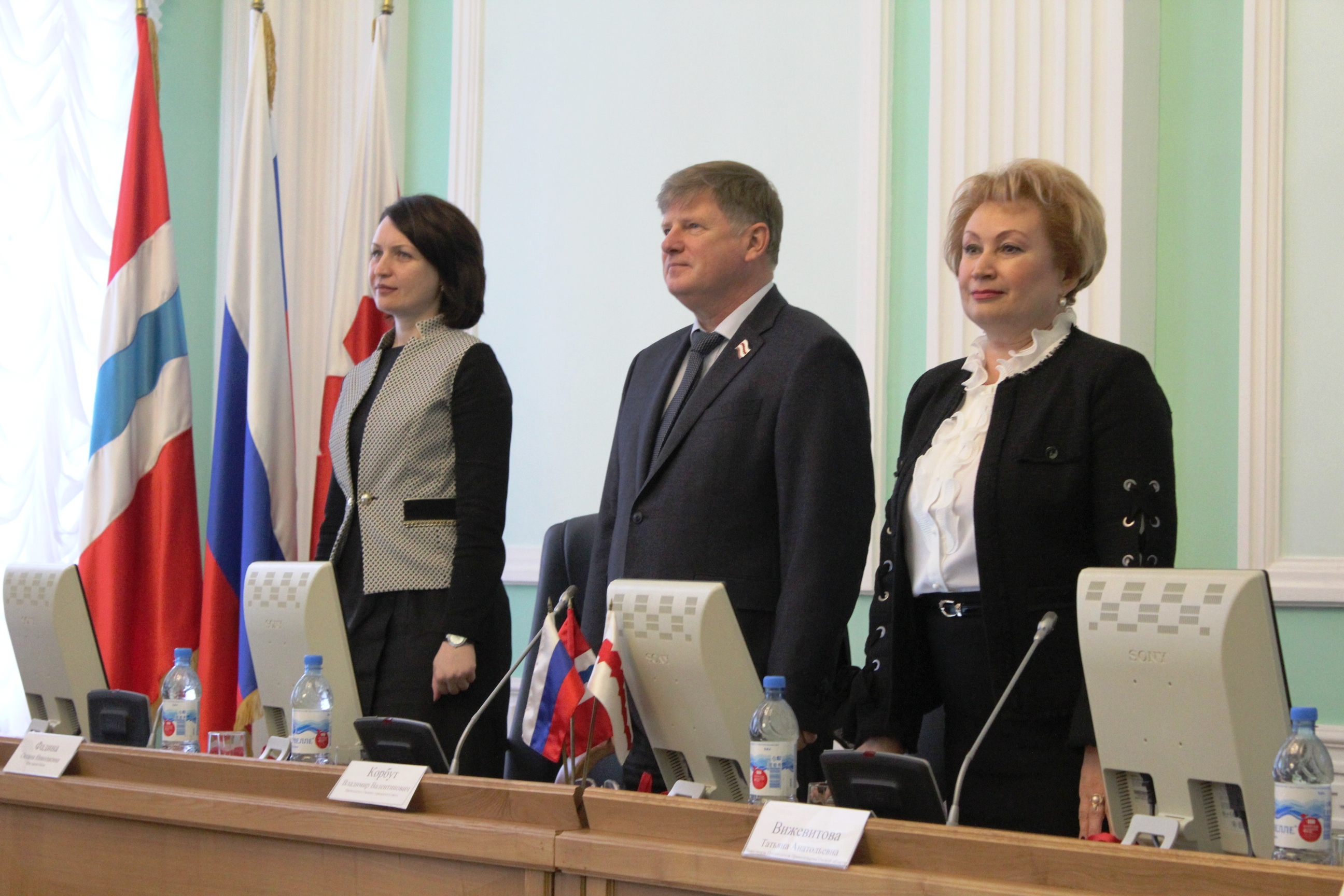 Корбут и Фадина открыли Первый форум молодых парламентариев в Омске