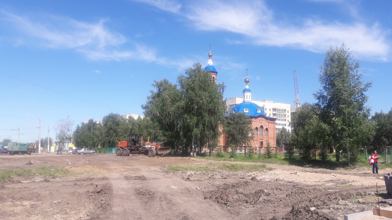 Омские депутаты проверили строительство семейного парка на «Московке»