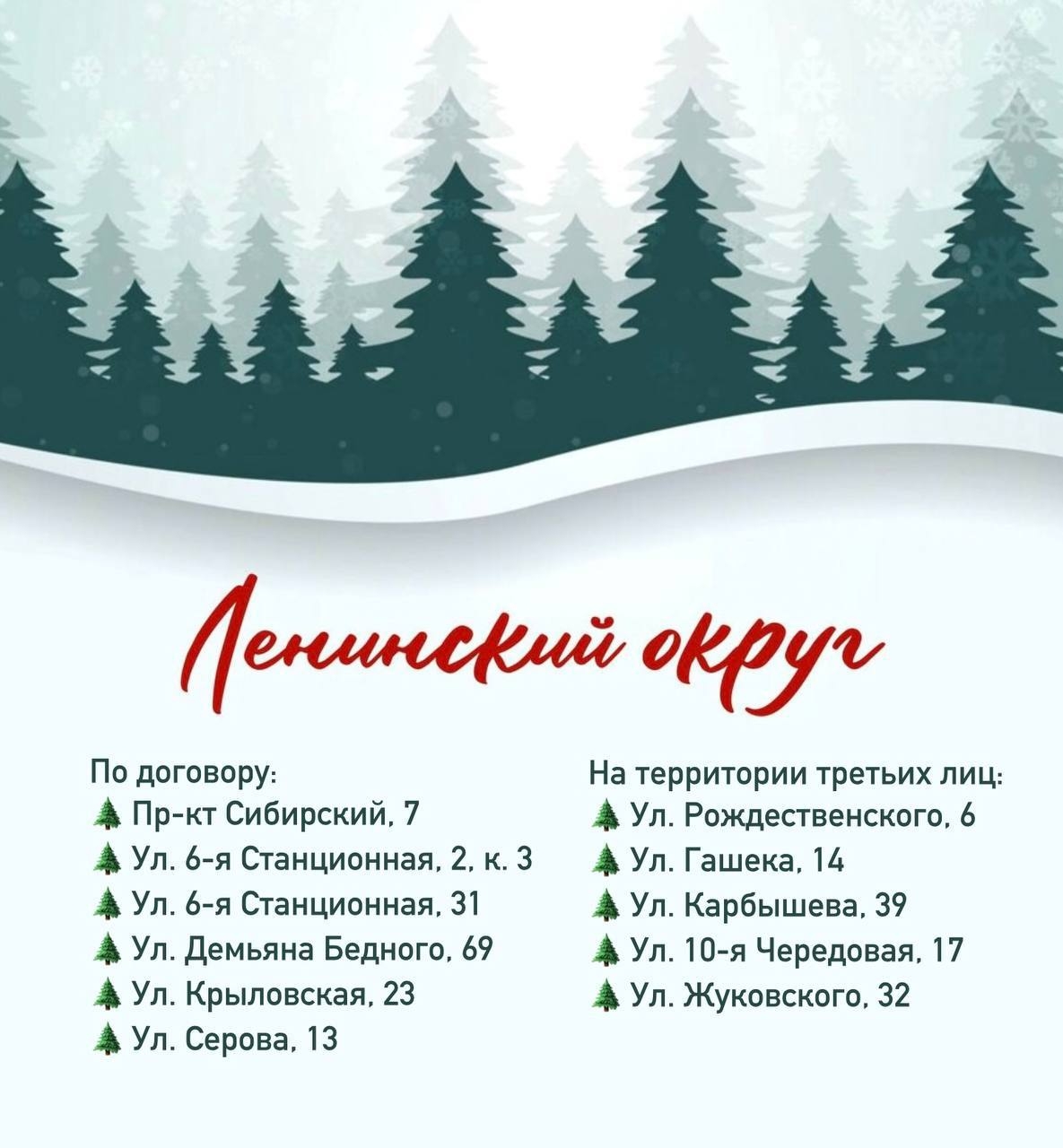 В Омске нарастили количество елочных базаров В Омске нарастили количество елочных базаров