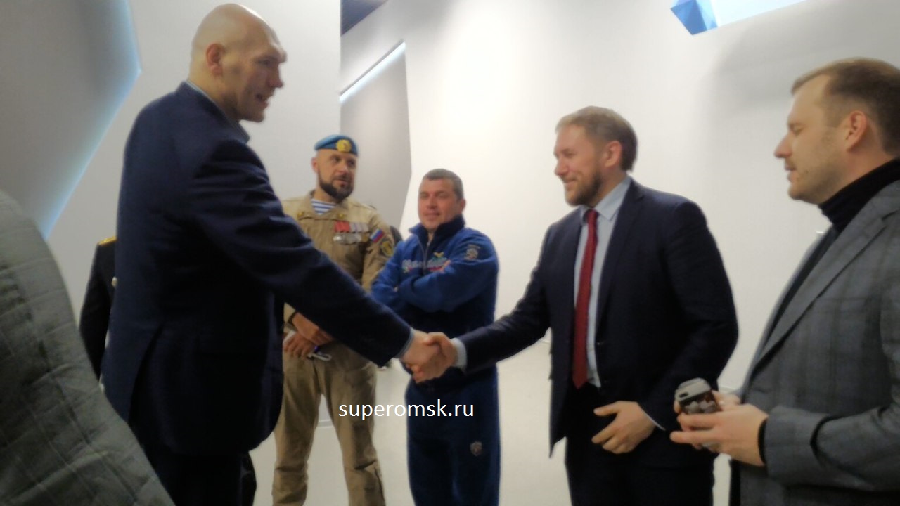 Николай Валуев и Андрей Ткачук Николай Валуев и Андрей Ткачук