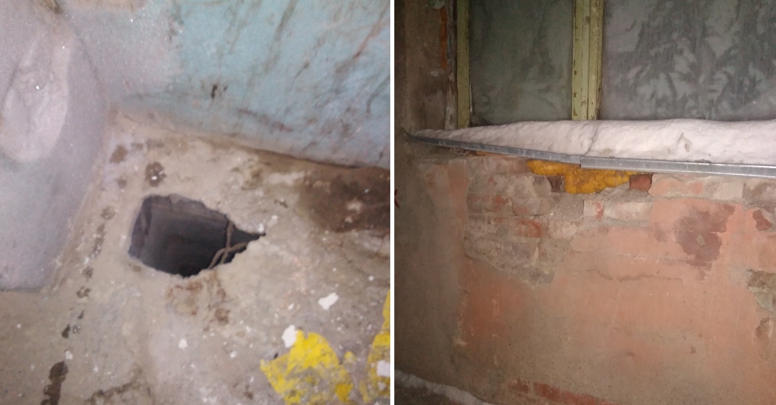 Омич поделился фотографиями кошмарного подъезда разваливающегося дома