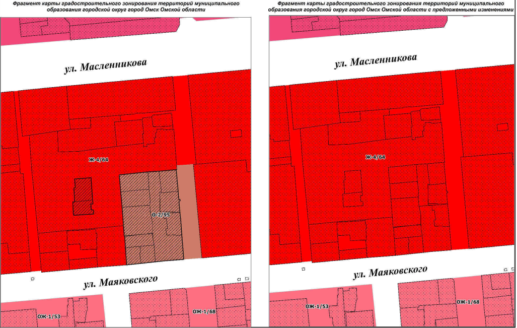 В зону КРТ на Масленникова – Маяковского в центре Омска внесли изменения В зону КРТ на Масленникова – Маяковского в центре Омска внесли изменения