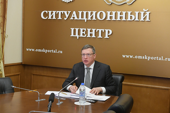 Губернатор Бурков поблагодарил омских дорожников за работу по нацпроекту Губернатор Бурков поблагодарил омских дорожников за работу по нацпроекту