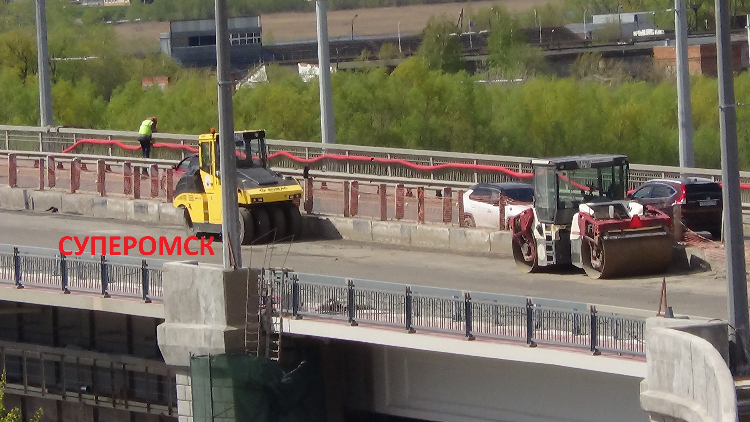 Что происходит на Ленинградском мосту в Омске за месяц до открытия