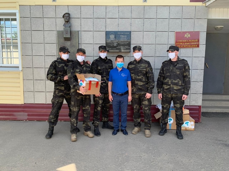 Фонд Манякина оказал помощь в виде необходимого медицинского расходника СОБР «Каскад» Фонд Манякина оказал помощь в виде необходимого медицинского расходника СОБР «Каскад»