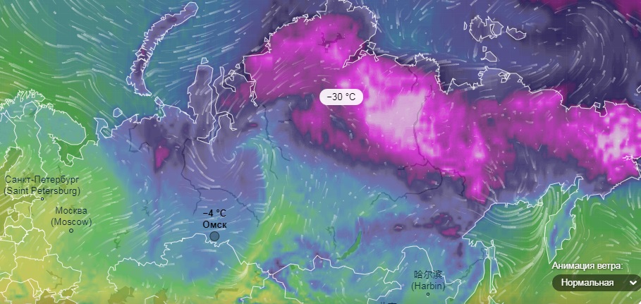 Надвигается мощное похолодание до -30 °С: что ждет Омскую область? Надвигается мощное похолодание до -30 °С: что ждет Омскую область?