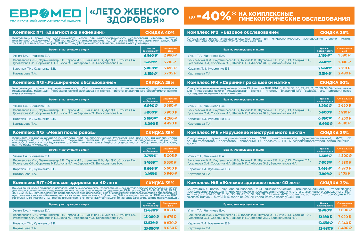 Гинекологическое обследование в «Евромеде» Гинекологическое обследование в «Евромеде»
