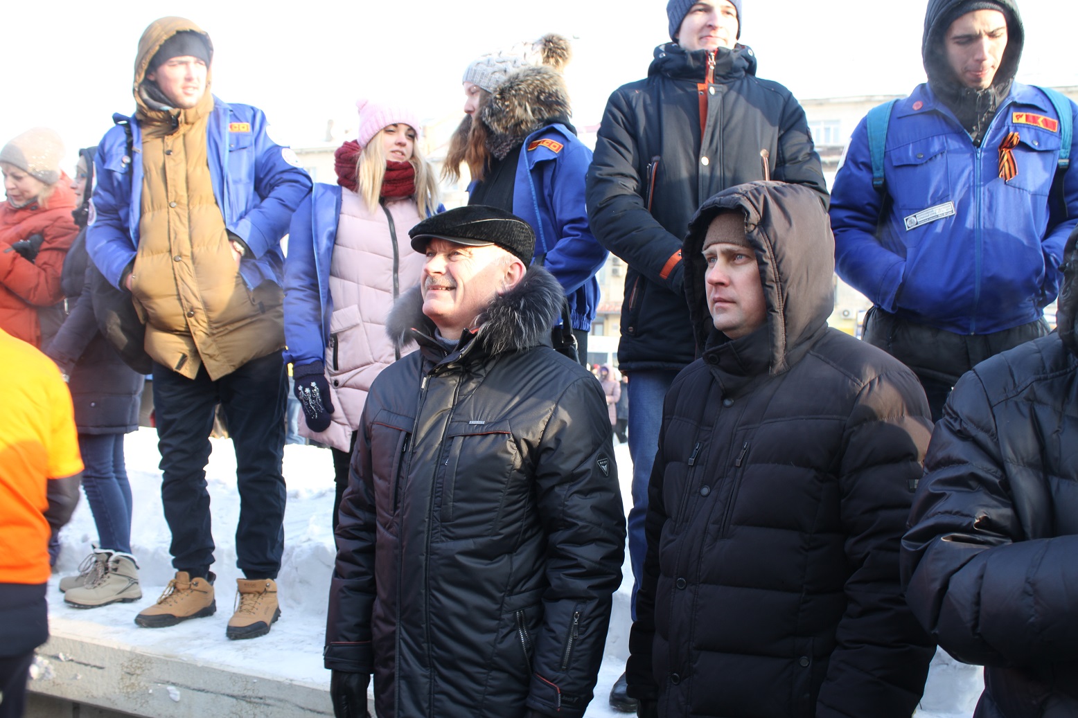 В Омске прошел митинг-концерт, посвященный Году добровольца
