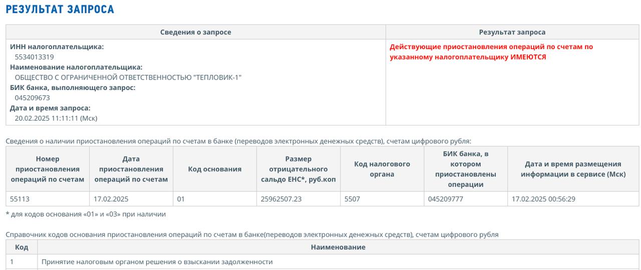 Омскому тепловику в разгар сезона заблокировали счета Омскому тепловику в разгар сезона заблокировали счета
