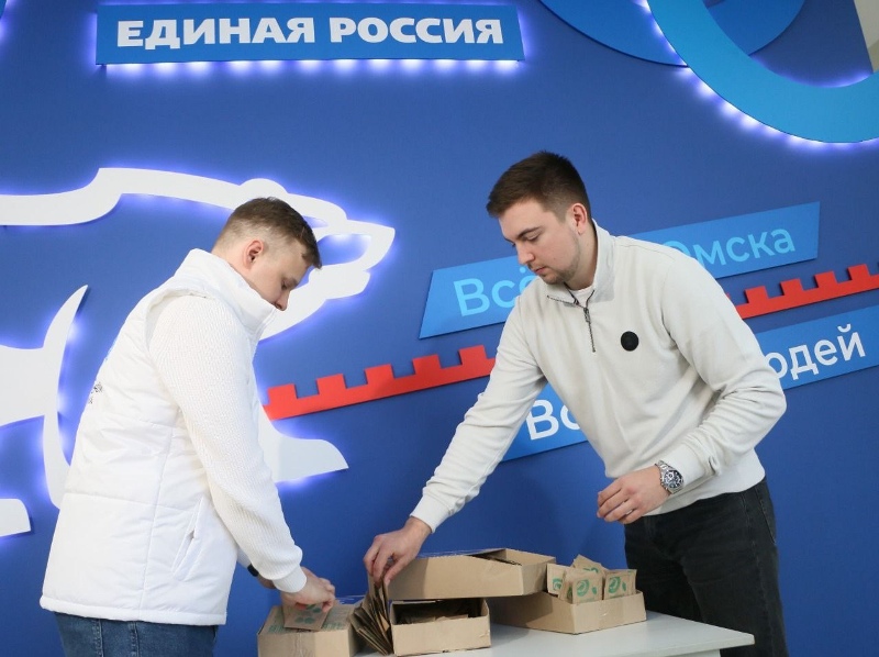В Омске волонтерский центр «Единой России» собирает семена для жителей Донбасса