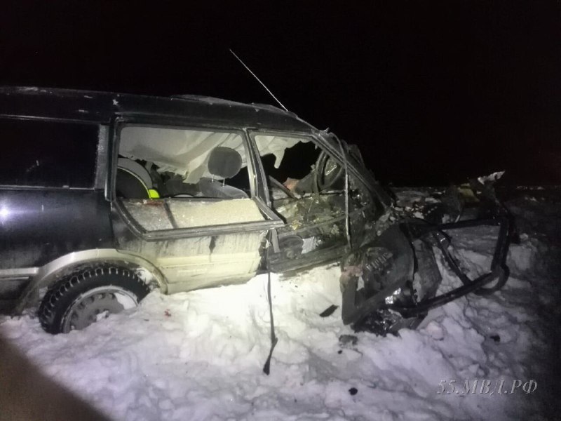 Появились фото с места гибели в ДТП под Омском отца и его маленькой дочери Появились фото с места гибели в ДТП под Омском отца и его маленькой дочери