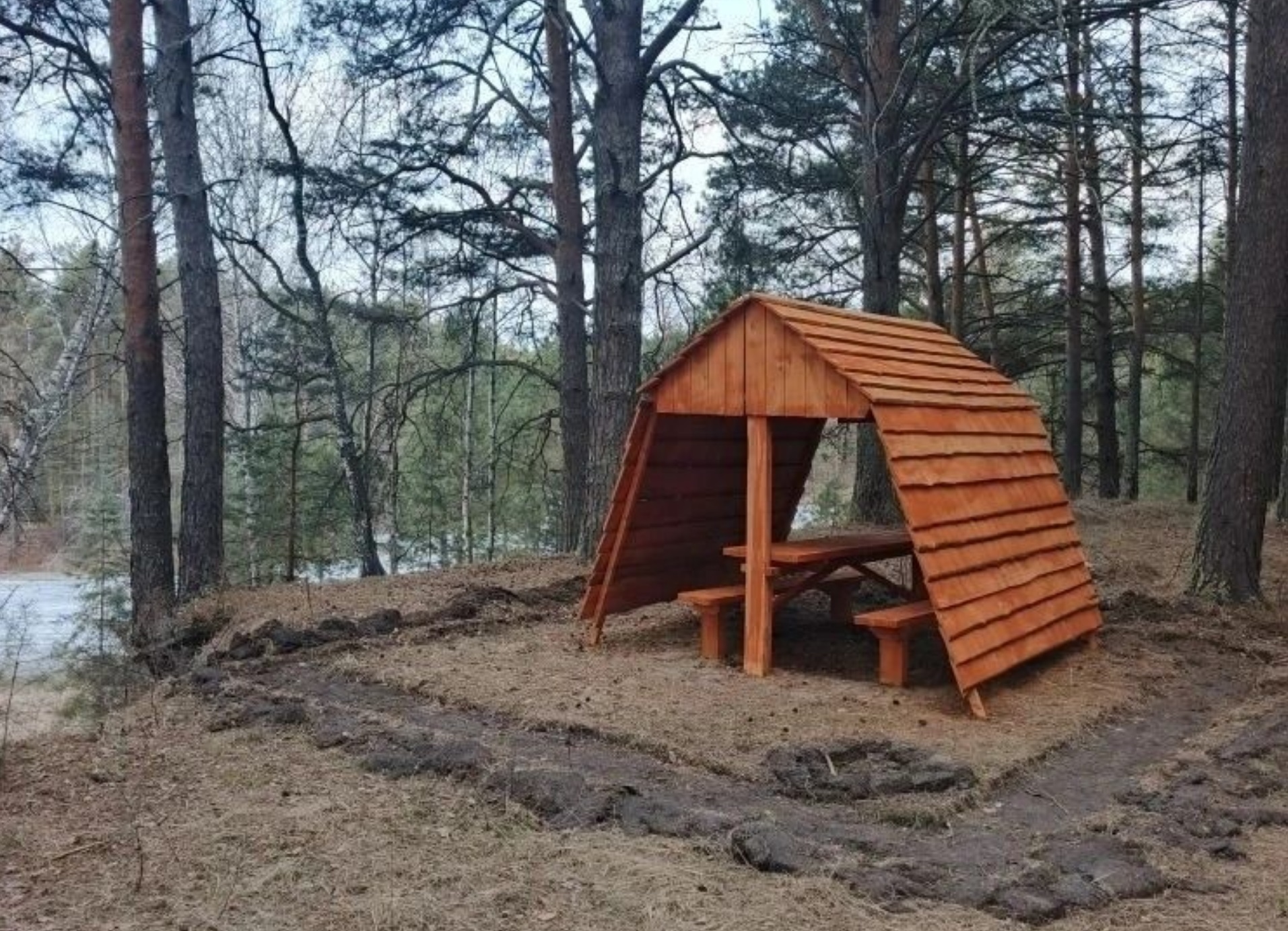Для омичей в лесах обустроили места отдыха