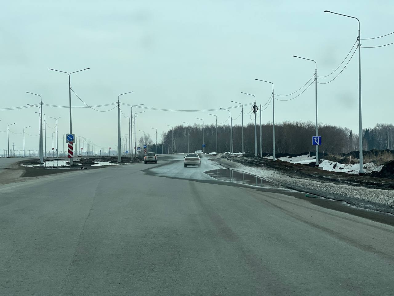 Паводок раскрыл «недочеты» реконструкции Сыропятского тракта под Омском