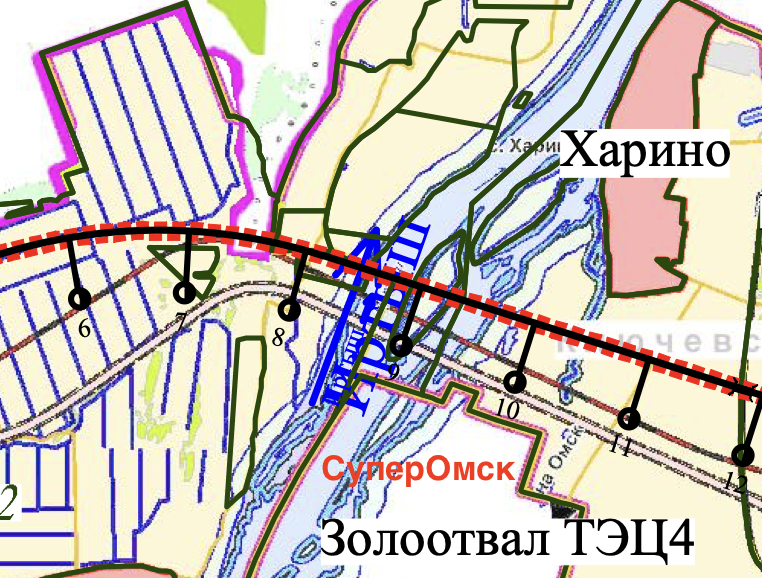 Северный обход пройдет через остров бывшего омского депутата Голушко Северный обход пройдет через остров бывшего омского депутата Голушко