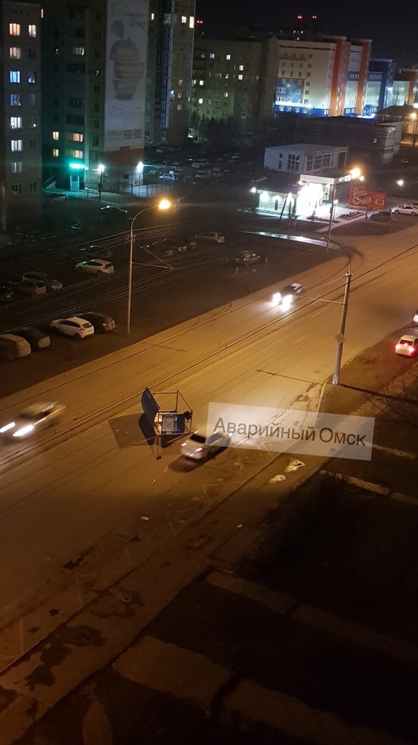 Ночной ураган в Омске. Последствия – повреждено более 70 объектов