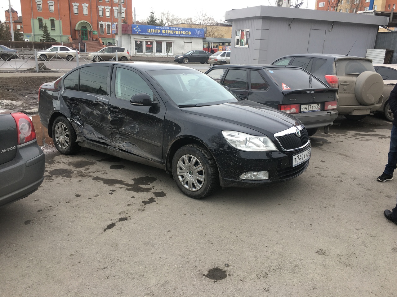 В Омске в серьезном ДТП пострадало 4 человека, в том числе 2 детей