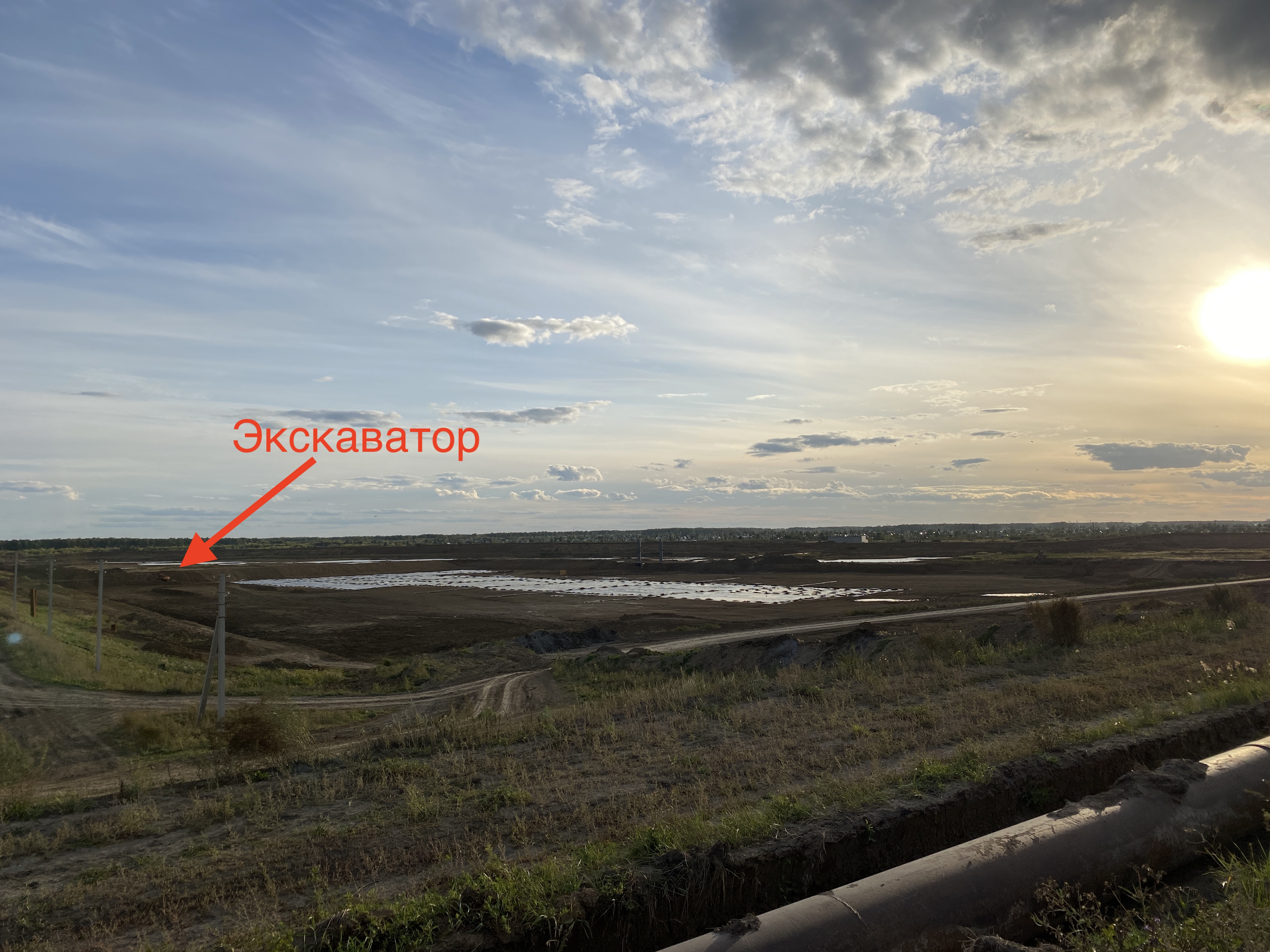 Под Омском меняют ландшафт для золоотвала ТЭЦ-5: что там происходит? Под Омском меняют ландшафт для золоотвала ТЭЦ-5: что там происходит?