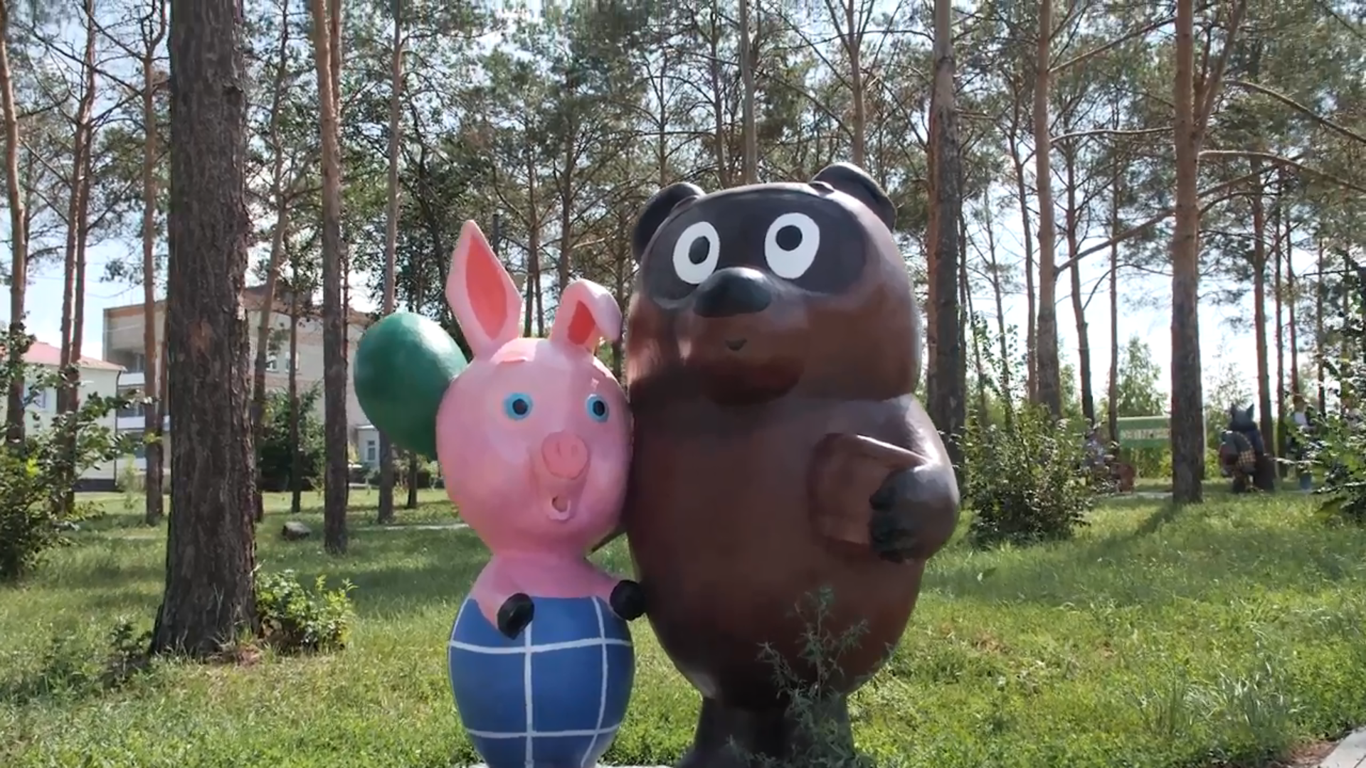 Парк «Сказочный лес» и новые дороги в Шербакульском районе Парк «Сказочный лес» и новые дороги в Шербакульском районе