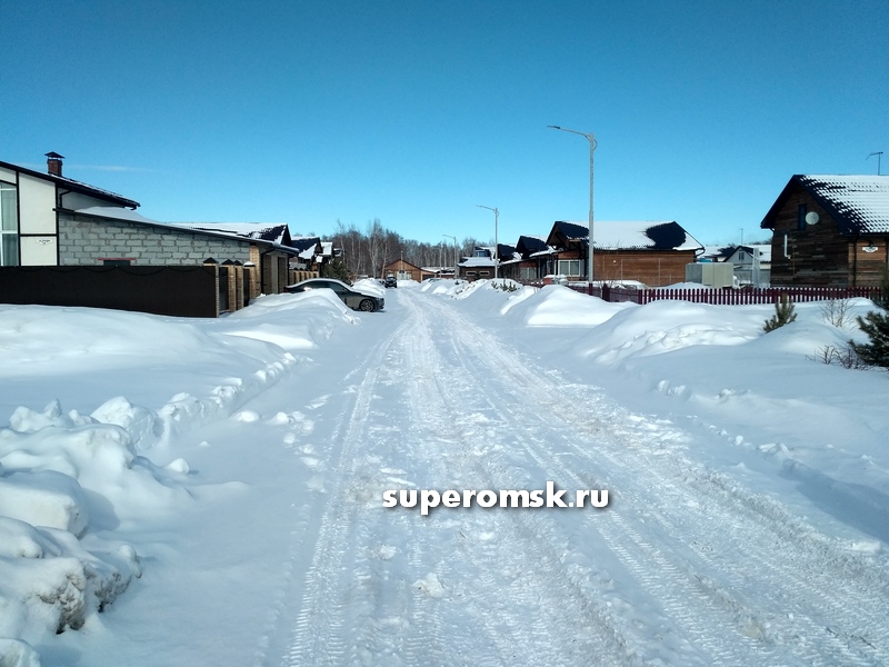 Жители омского поселка уже год борются с уральским предпринимателем, скупившим их дороги