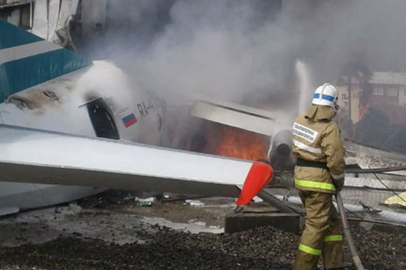 Пассажиры Ан-24, разбившегося в Бурятии, сняли на видео момент крушения