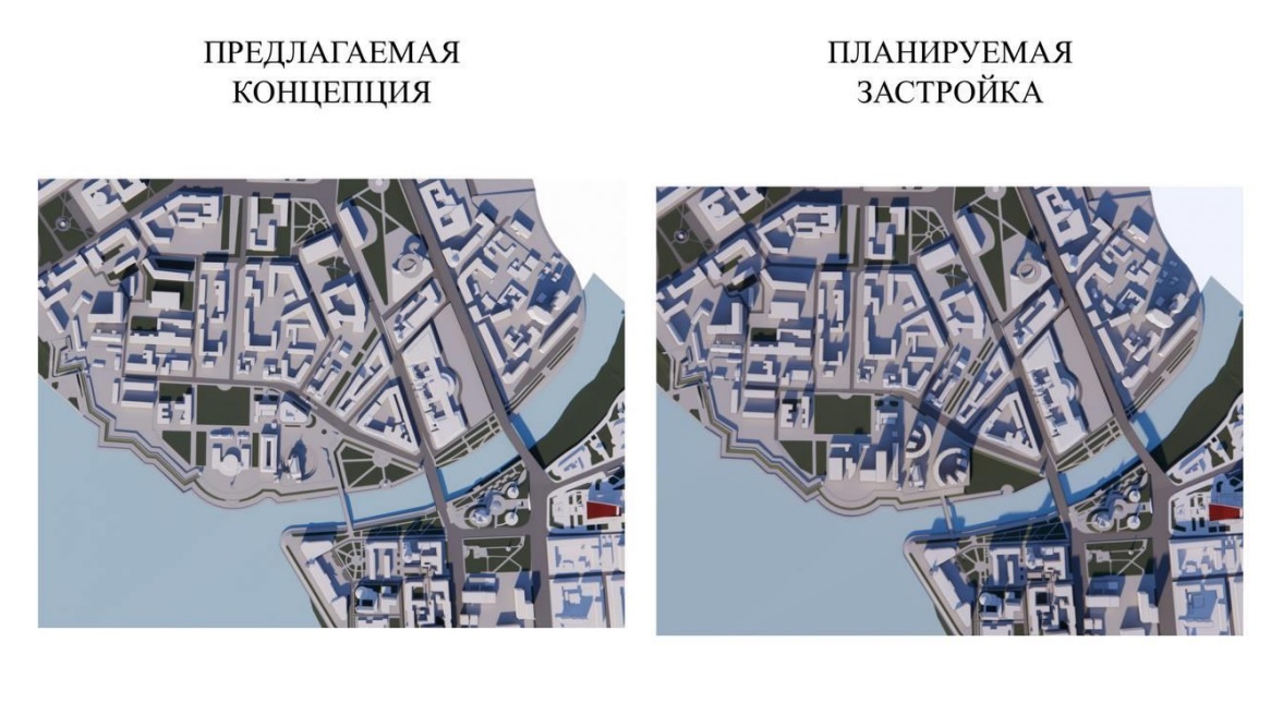 Появился эскиз концепции застройки исторической части Омска