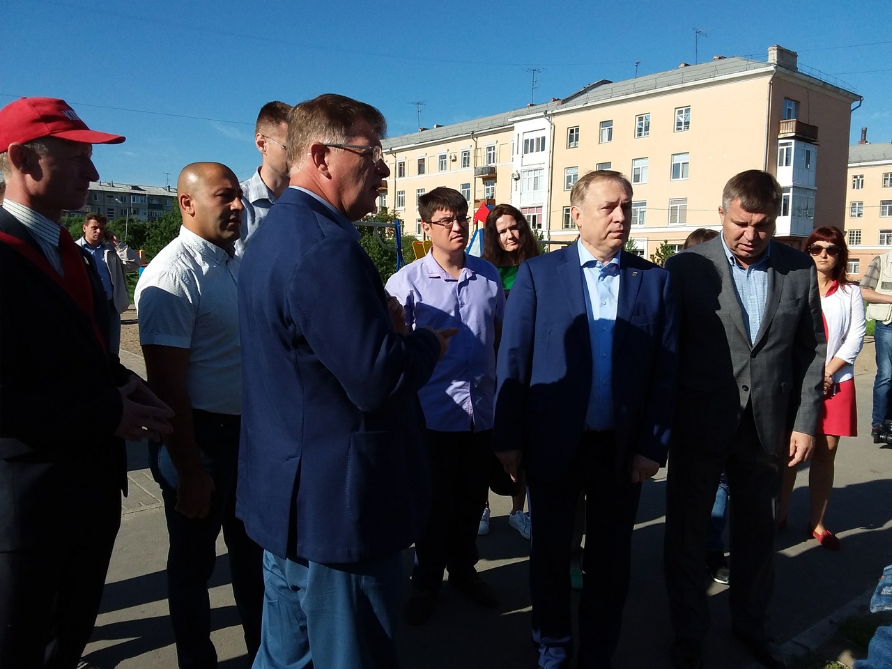 Благоустройства сквера героев-авиаторов