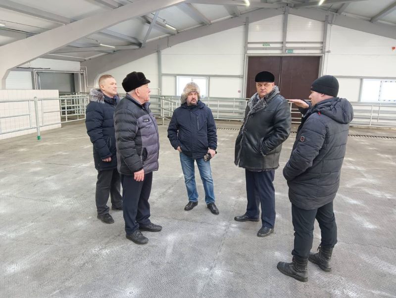 В Омском районе построили самую современную ферму в области В Омском районе построили самую современную ферму в области