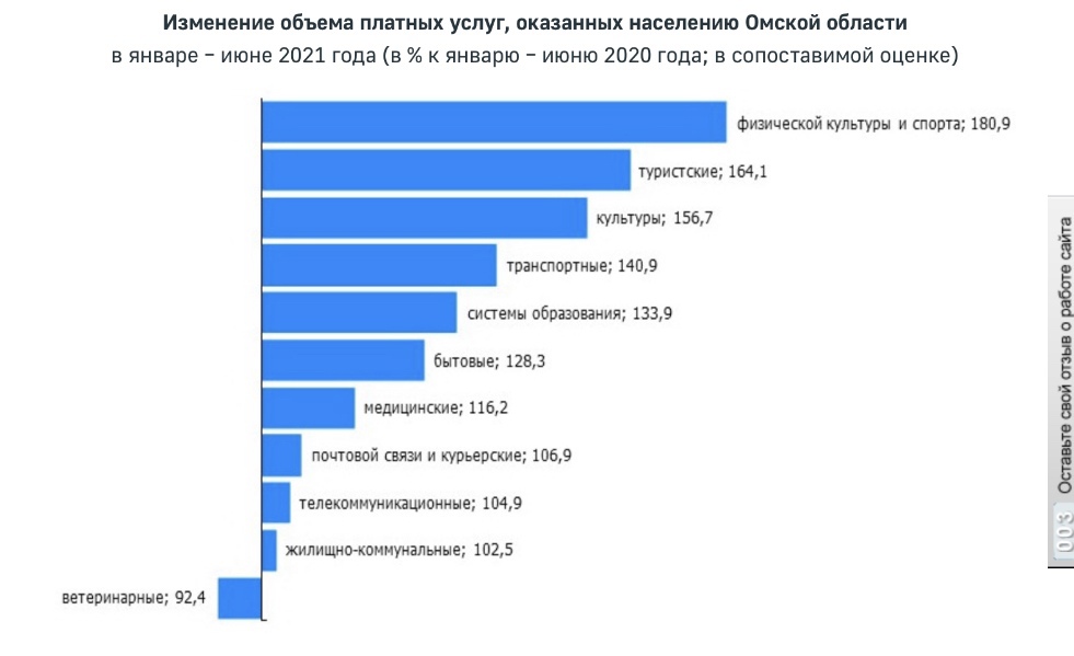 Статистики раскрыли популярные у омичей платные услуги