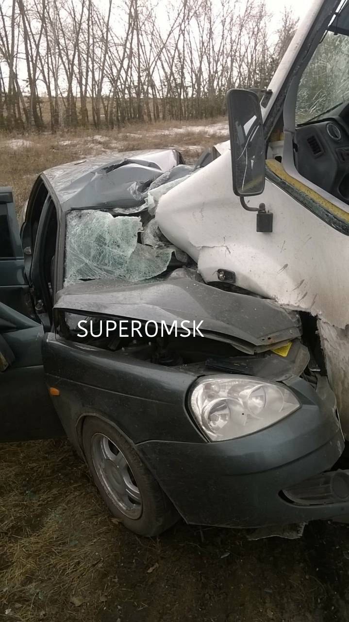 В Омской области в ДТП с маршрутной «ГАЗелью» погибло трое взрослых и ребенок - фото (ОБНОВЛЕНО)