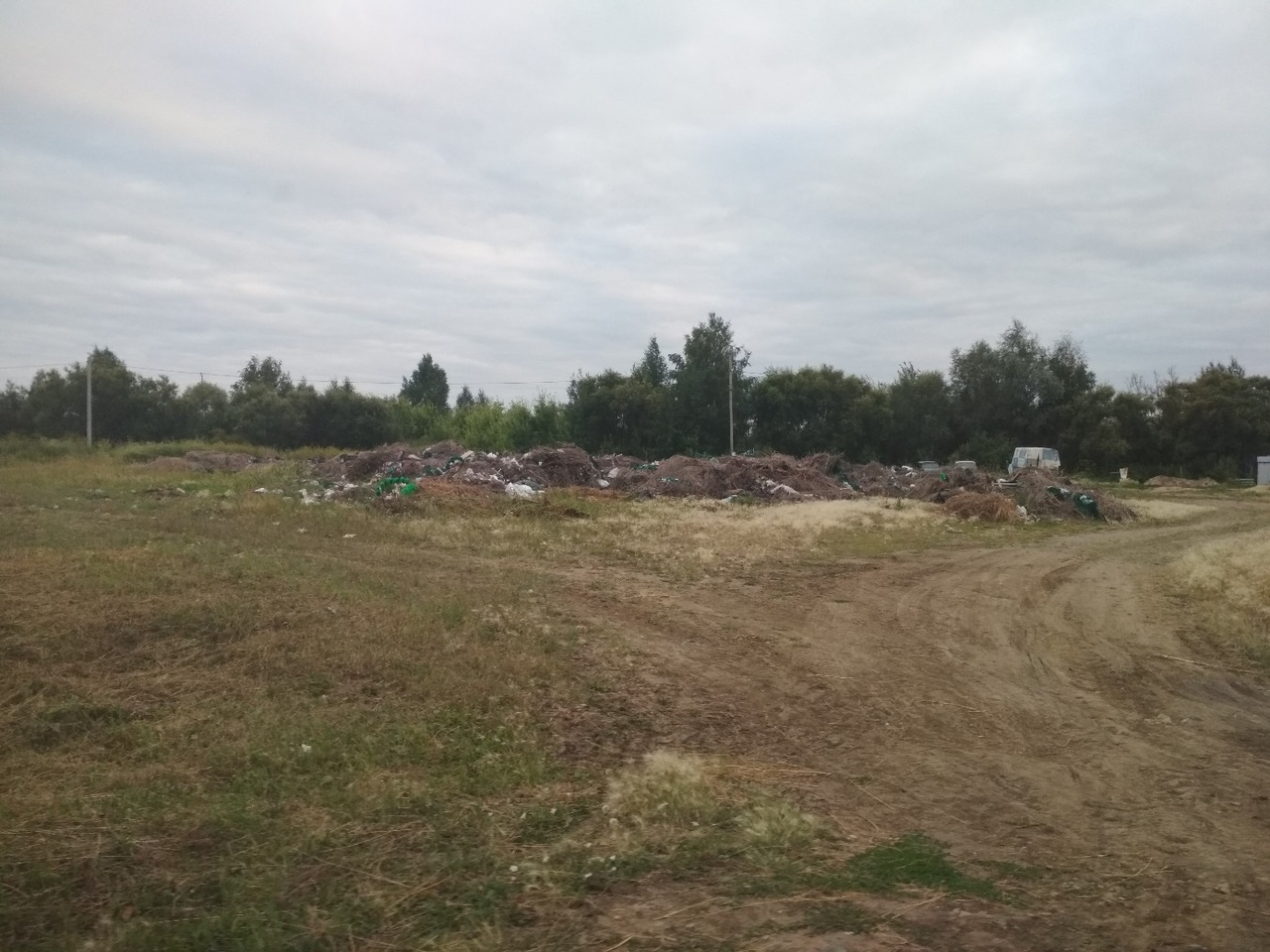 Кладбище превращается в помойку: омичка показала горы мусора на погостах Кладбище превращается в помойку: омичка показала горы мусора на погостах