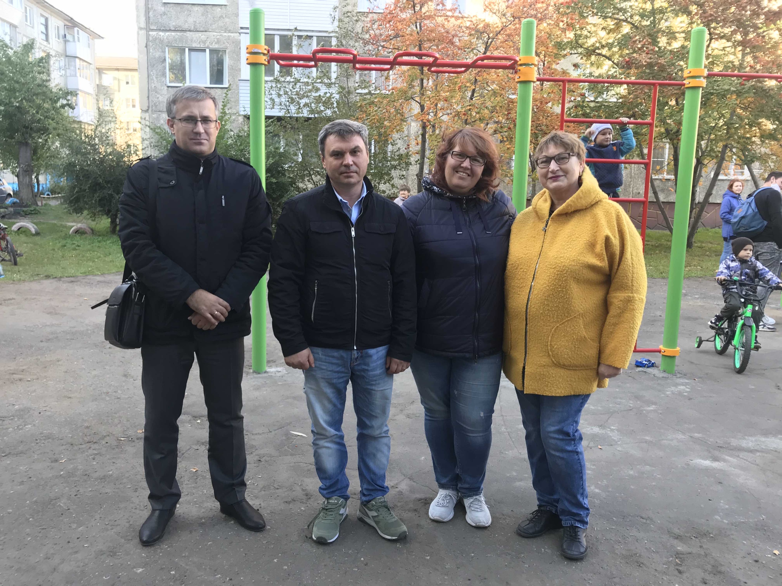 В Октябрьском округе появилась новая воркаут-площадка В Октябрьском округе появилась новая воркаут-площадка